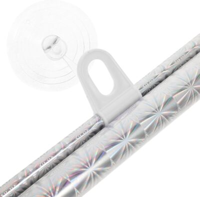 Car Side Window Sunshade with Suction Cup, Silver Laser Reflective Film, 40x60cm Retractable Privacy Shade for Automotive Heat Insulation and UV Protection, Suitable for Cars - Image 9