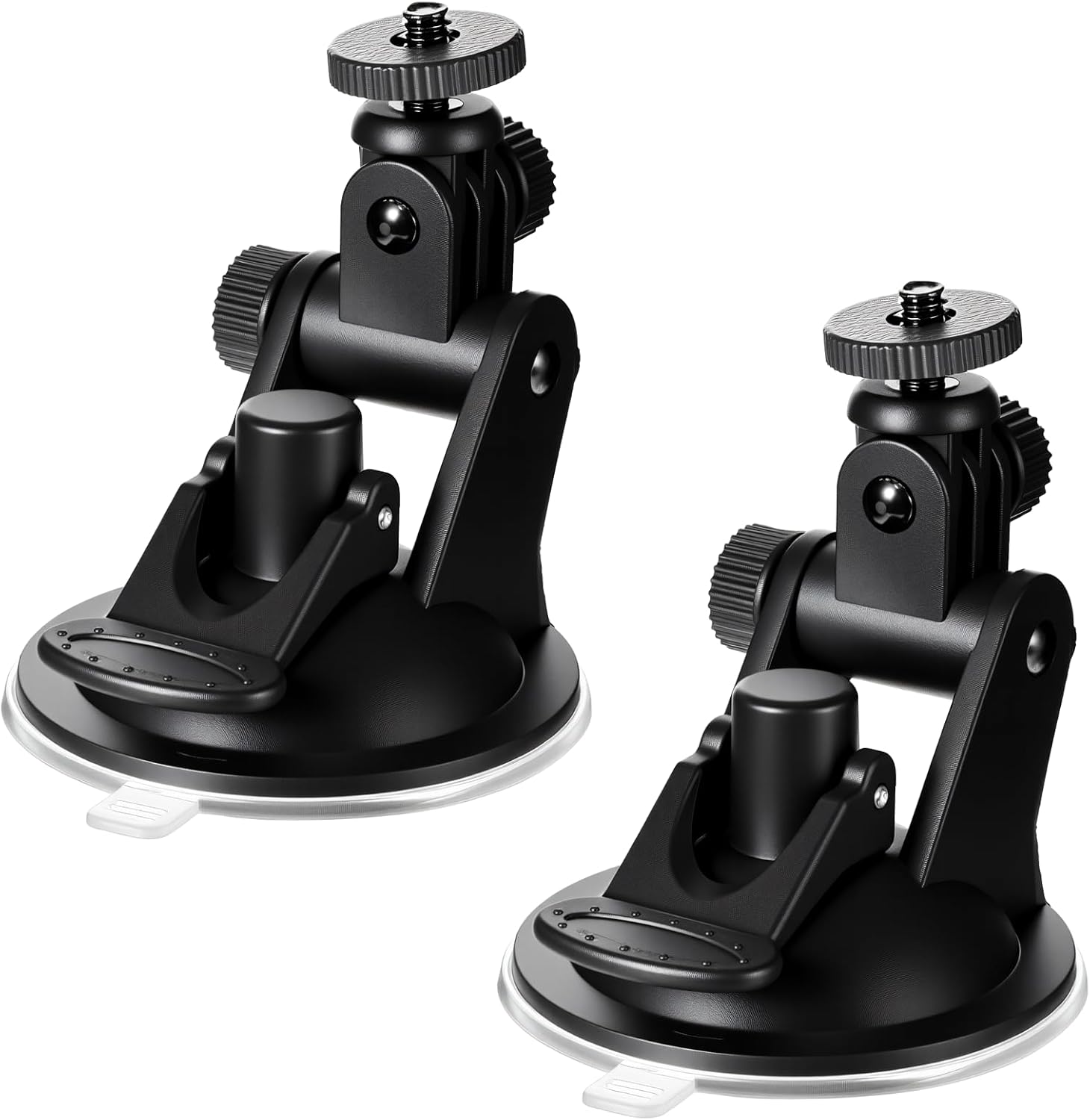 61Mi4Q7ATcL._AC_SL1500_.jpg 2PCS Dash Cam Suction Cup Mounts, Car Camera Mount, Windshield and Dashboard Suction Cup Mounts, Camera Mount for Car Dashcam, GPS Driving DVR, Phone Bracket, Action Camcorder, Video Recorder - Image 1