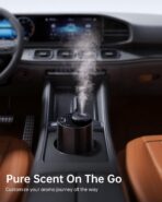 Waterless Essential Oil Diffuser with 4 x 10mL Hotel Scent Fragrance Oils, Rechargeable Car Diffuser Air Freshener Machine, 3 Timer & 3 Mist Modes, Aromatherapy Kit for Home - Image 3