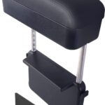 Car Armrest Storage Box, Car Seat Gap Filler Organizer, Car Organizers and Storage, Arm Rest for Car, Forearm Wrist Support Adjustable Armrest for Most Car Models (Black)