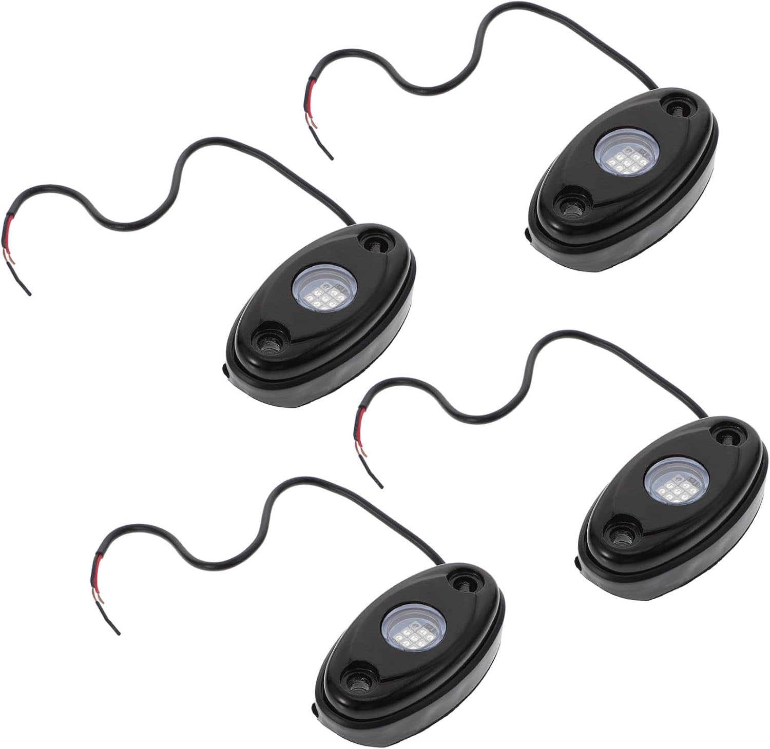 61Muvh-NNWL._AC_SL1500_.jpg Zerodeko 9W LED Car Lighting Kit Universal Automotive Ambient Lighting Waterproof Under Car LED Lights 4-Piece Set for Trucks and Custom Vehicles - Image 1