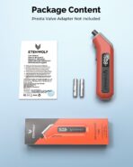 ETENWOLF T300 Digital Tire Pressure Gauge 3-200 PSI, Industrial Tire Gauge Calibrated to ANSI B40.7 Grade 2A(Plus-Minus 0.5%), Replaceable AAA Batteries (Vivid Orange) - Image 9