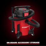 ECOMAX Ultra Quiet Shop Vacuum Wet and Dry 6 Gallon, Shop Vac 4 HP, 80% Quieter Operation, 3X Longer Motor Lifespan, Powerful & Portable for Home, Garage, Jobsite, Workshop - Image 7