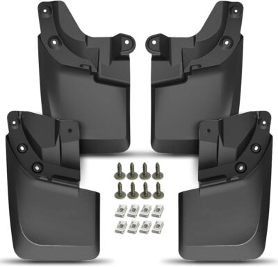 A-Premium Mud Flaps for Toyota Tacoma 2016-2023, No Drilling Required Splash Guards with Hardware Accessories, 4 Pack Front and Rear Mud Guards (Doesn't Fit SR Model) - Image 9