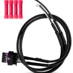 ULZOZN Fog Light Wire Harness Fit for Harley Davidson CVO 2023.5-Later Street Glide CVO/ST Road Glide 2024, Wiring Harness Fit for Baja s1/S2/Squadron Pro/Sport, Universal