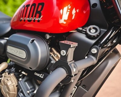 Motorcycle Spotlight Bracket, Light Bar Mounts for Driving Fog Lights, 360 Degree Adjustment Tube Clamp Mounting Bracket Fit 0.7"-1.25" ATV UTV Roll Bar (2 Pcs) - Image 3