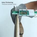 Car Seat Protector Leather Waterproof Child Safety Seat Protector Cover with Thick Pad and 2 Large Pockets Durable Kick Mat for All Auto Seat (Beige) - Image 5