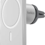 Belkin MagSafe Vent Mount Pro - MagSafe Compatible Phone Mount for Car - Wireless Magnetic Phone Holder Mount for iPhone 17, iPhone 16, 15, Pixel 10, & More - Car Accessories (Certified Refurbished)
