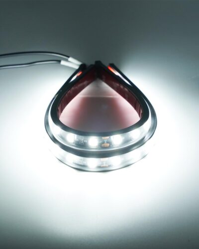 Keiurot 12V Led Light Strip 32CM Waterproof White Led Strip Lights for Cars Motorcycles Golf Cart Interior & Exterior Marine Boat 12V 5050 18SMD,Pack of 4 - Image 5