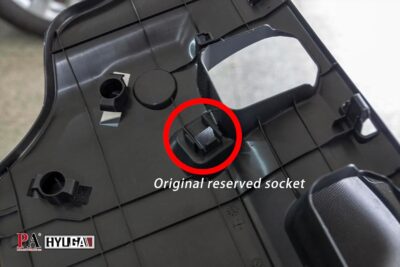 PA Ambient Light Central Console Box Light Footwell Light Glove Box Light Original Reserved Hole with Dedicated Wiring Harness Compatible with Toyota Cross Auris Subaru (RED) - Image 2