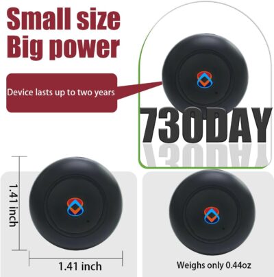 GPS Tracker for Vehicles,Car GPS Tracker Portable Real Time Magnetic GPS Tracking Device,Full Global Coverage Location Tracker for Kids,Dogs,Trucks/Person,No Subscription Required/No Monthly Fee - Image 2