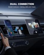 1Mii Bluetooth 5.4 Receiver for Car, 3.5mm Jack AUX Bluetooth Car Adapter, Wireless Audio Receiver for Home Stereo with Volume Control, Hands-Free Clear Call, 16H Battery Life (RX Only) - Image 5