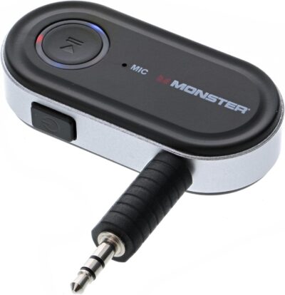 Monster Bluetooth Audio Receiver, Aux Bluetooth Adapter with 3.5mm Jack, Hands-Free Calls, Siri & Google Voice Compatible, for Home Stereo, Headphones & Car Connectivity - Image 8