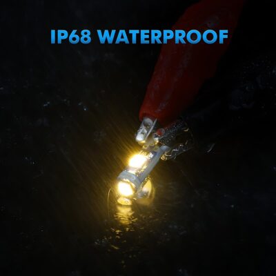 BELOMI 20 Pcs T5 LED Lights for Car Dashboard, High Light Bulb 3030-3SMD Replacement with Twist Lock Socket, Super Bright Light for Instrument Cluster Dashboard Panel Gauge Indicator (Purple) - Image 5