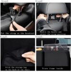 Car Trunk Organizer, Detachable Car Backseat Hanging Organizer with 7 Large Storage Pockets, Collapsible Back Seat Organizer Car Interior Accessories for SUV, Van, Jeep - Image 9