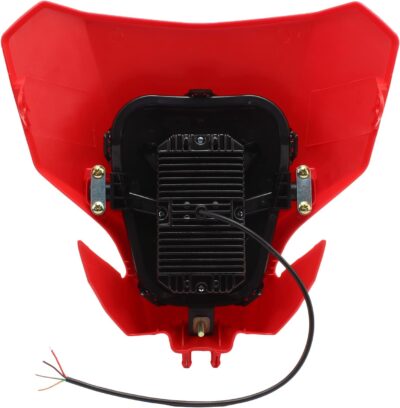 PowerMotor Dirt Bike Headlight,Universal Motorcycle LED Headlight Kit For Dirt Pit Bike Enduro Like CRF XR CR Led Lights-Headlamp For CRF450L 2019 2020 CRF450XR 2019 2020 - Image 7