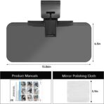 Sun Visor Extender for Cars，Adjustable Car Visor Extender Sun Blocker(UV400) ，Polarized Car Sun Visor，Safe Driving Extension for Glare，Clip on Sun Visors for Cars, Universal (Universal, L) - Image 9