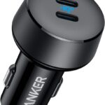 Anker USB C Car Charger, 40W 2-Port PowerIQ 3.0 Type C Adapter, iPhone 17 Car Charger, PowerDrive III Duo with Power Delivery for iPhone 17/17 Pro Max/16/15/14 Series, Galaxy S24/23,AirPods and More