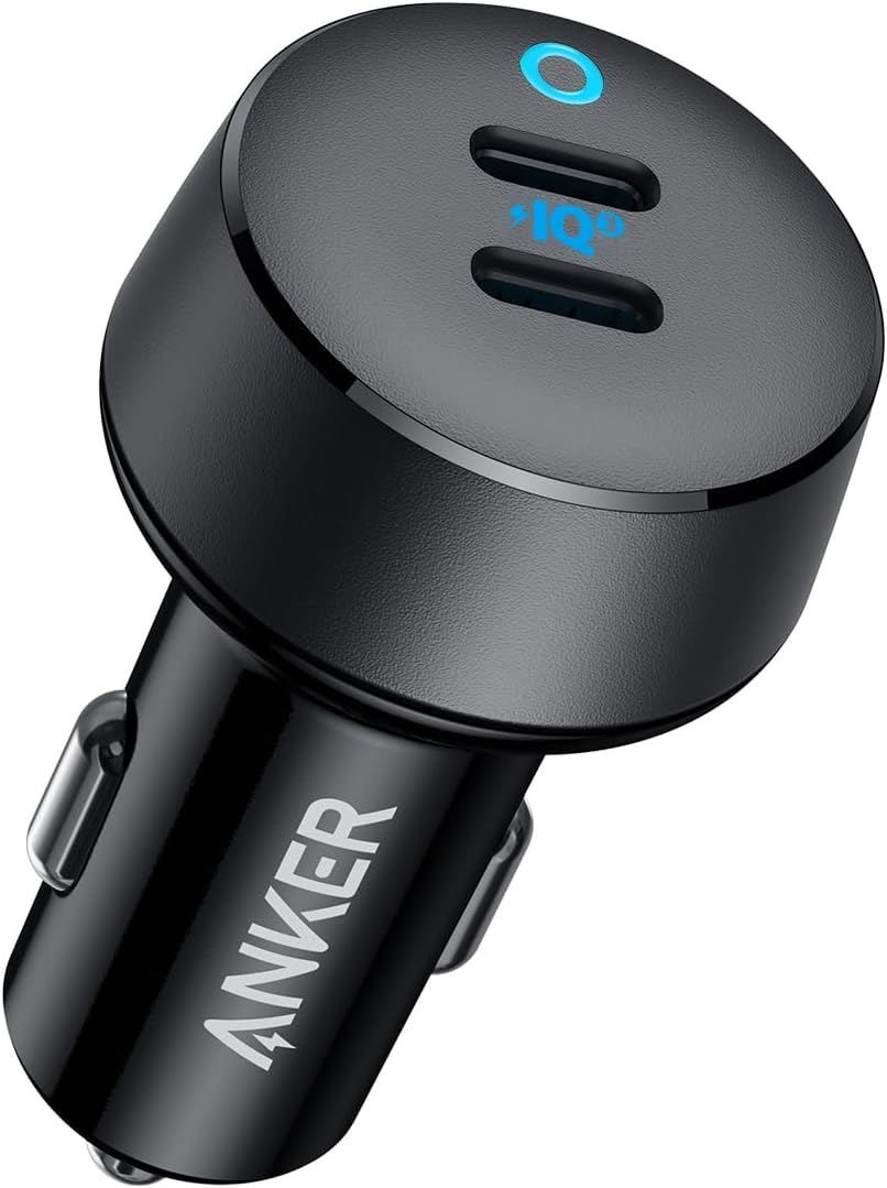 61POG9nvHuL._AC_SL1500_.jpg Anker USB C Car Charger, 40W 2-Port PowerIQ 3.0 Type C Adapter, iPhone 17 Car Charger, PowerDrive III Duo with Power Delivery for iPhone 17/17 Pro Max/16/15/14 Series, Galaxy S24/23,AirPods and More - Image 1