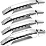 Sizver Chrome Door Handle Covers for 2014-2018 Chevy Silverado 1500