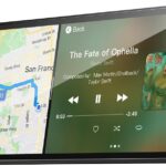 LAMTTO 9.26" Wireless CarPlay Screen for Car - Apple CarPlay & Android Auto Touchscreen, 1600x600 HD IPS Display, Plug & Play, OTA Updates, Waterproof Backup Camera & Screen Mirroring