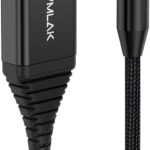 Aux Bluetooth 5.2 Car Adapter, USB Powered 3.5mm Jack, Handsfree Call, Music Streaming for Trucks Hi-Fi Home Stereo Systems