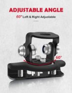 Led Hood Mounts, Universal Led Light Bar Mounting Brackets 304 Stainless Steel Hood Clamp Lights Mounts, Black - Image 6