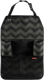 Skip Hop Back Seat Car Organizer, Style Driven, Black, 0.6 lb