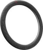 Alcantara Luxury Steering Wheel Cover 14.5" to 15" Fit - Anti-Slip Comfort Grip, Durable Soft Suede-Feel Luxury Material for Men Drivers | Fits Sports Cars, Luxury Cars, Sedans, SUVs and EV