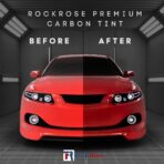RockRose 1% VLT Car Tint 24" by 15FT 2PLY Premium Carbon Professional Tint Car Window Tint Heat, UV, and IRR Block Tint for Cars Adhesive Film(24" x 15FT) - Image 5