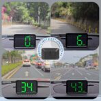 Heads Up Display for Cars Windshield with MPH Speed,HUD Display Digital Speedometer for Car Used USB Plug,Universal GPS Speedometer for Car Accessories Fit for Cars SUVs Trucks （MP/H） - Image 5