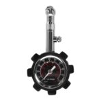 High-Precision Mechanical Tire Pressure Gauge with Black Protective Case Small Vehicle Tire Air Gauge Tool for Car Pressure Replacement and Monitoring