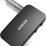 Anker Soundsync A3352 Bluetooth Receiver for Music Streaming with Bluetooth 5.0, 12-Hour Battery Life, Handsfree Calls, Dual Device Connection, for Car, Home Stereo, Headphones, Speakers (Renewed)