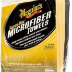 Meguiar's Supreme Shine Microfiber Towels for Cars, Ultra-Plush Car Microfiber Towel Set for Quickly Removing Product Without Leaving Swirls on Paint, Glass, Plastic, or Chrome