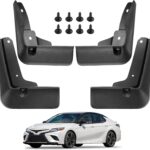 BDFHYK Mud Flaps Splash Guards 4PCS Front & Rear Side Mud Guards Compatible with Toyota Camry SE XSE 2018-2022