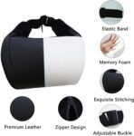 Car Neck Pillow with Memory Foam Comfortable Ergonomic Design Seat Neck Support Headrest Softness Car Pillow Cushion for Driving, Universal Fit, 1 Piece, Black - Image 5