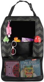 Skip Hop Back Seat Car Organizer, Style Driven, Black, 0.6 lb - Image 3