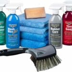 Complete Car Care Kit - Wash Wax ALL, Interior Cleaner, Tire Soap, Rubber Conditioner, Aircraft Grade & Quality for your Car, Boat & RV