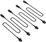 Honalia Pure White Rock Light Extension Wire 4 PCS, Extension Cable 47 Inch 2 Pin, 6000K White LED Rock Lights for Trucks UTV ATV RZR Golf Cart - Image 6