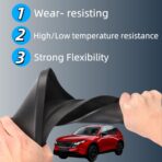 Mud Flaps for 2022-2026 Mazda CX-5 CX5 (Gas Only, NOT for Hybrid/PHEV) - Front & Rear Splash Guards, PP All Weather Mudflaps, Custom Fit Exterior Accessories - Image 3