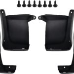 SPEEDWOW Mud Flaps Splash Guards Fit for 2016-2017 Honda Accord,Front and Rear 4 Piece/Set