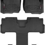 WeatherTech Custom Fit FloorLiners for Ford Expedition - Full Set (441665-1-4), Black