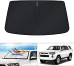KUST Windshield Sun Shade Custom Fit for Toyota 4Runner 2010-2024 2025 2026 Accessories 4 Layers Sunshade Foldable Sun Protector Block UV Rays Keep Car Cooler