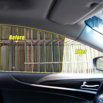 Car Side Window Sunshade, 4 PCS Static Cling Films Stickers Sun Shade UV Rays Privacy Protector, Reuseable Washable Sun Shade for Most Cars, Vhicles, SUV - Image 6