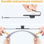 Sun Visor Extender for Cars，Adjustable Car Visor Extender Sun Blocker(UV400) ，Polarized Car Sun Visor，Safe Driving Extension for Glare，Clip on Sun Visors for Cars, Universal (Universal, L) - Image 6