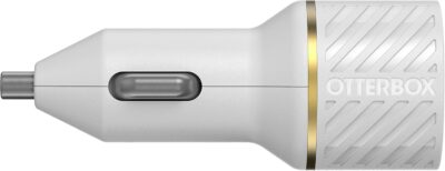 OtterBox Fast Charge USB-C Car Charger, 20 Watt + OtterBox USB C-Ligtning Cable, 1M - Cloud DUST - Image 3
