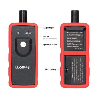 KINGBOLEN EL-50448 Automotive Tire Pressure Monitor Sensor TPMS Reset Relearn Tool for GM Series Vehicle - Image 5