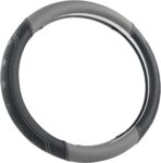 GIANT PANDA Car Steering Wheel Cover for Ford - F150 F250 F350 Expedition, (15.5-16 inches - Black+Gray) - Image 9