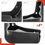 A-Premium Set of 4PCS Mud Flaps Splash Guards Mudguards Mudflaps with Hardware Accessories Compatible with Volkswagen GTI, 2015-2017, Hatchback, Front and Rear (Driver & Passenger Sides) - Image 7