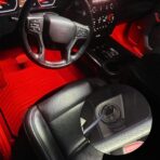 Car LED Strip Light, Interior Car Lights, 24 LEDs Auto RGB Neon Interior Atmosphere Lamp, 12V USB Port Auto Under Dash Ambient Night Light Strip for Vehicles (Red, USB) - Image 4